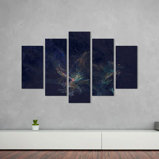 Enigma Sculpture Abstract 1079 Graphic Art Print Multi-Piece Image on Canvas