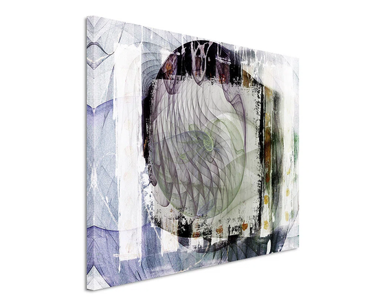 Enigma Abstract 1322 Graphic Art Print On Canvas