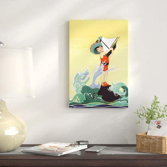 Storm - Wrapped Canvas Graphic Art Print