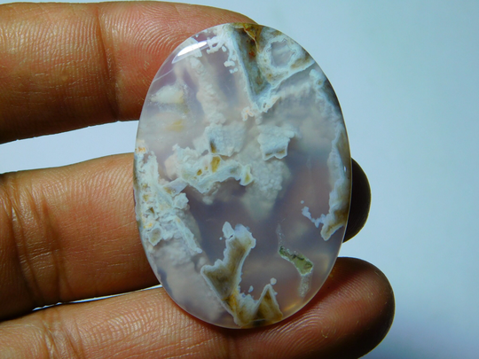 Stick Agate Cabochon Gemstone Very Gorgeous & Natural Handmade Loose Stone 52Cts.(44x32mm