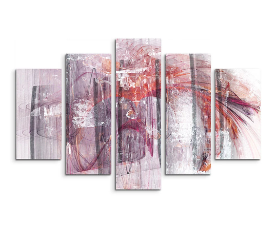 Enigma Abstract 1417 Graphic Art Print Multi-Piece Image on Canvas