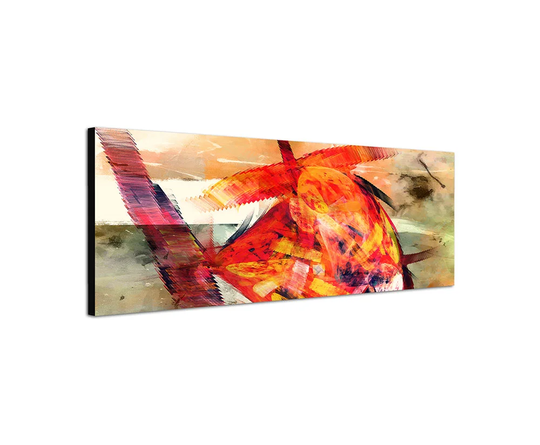 Enigma Panorama Abstract 224 Graphic Art Print on Canvas
