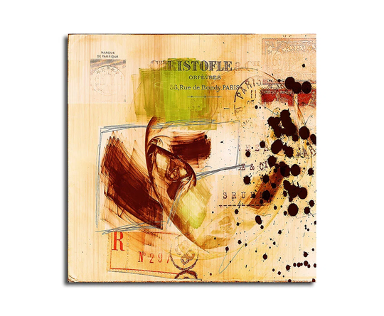 Enigma 470 Abstract Graphic Art Print on Canvas