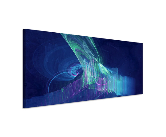 Enigma Panorama Abstract 1100 Graphic Art Print on Canvas