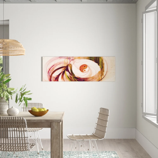 Enigma Panorama Abstract 324 Graphic Art Print on Canvas