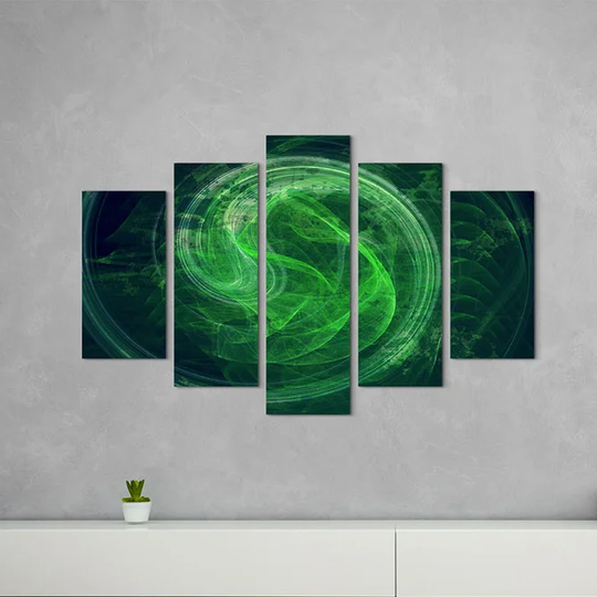 Enigma Sculpture Abstract 1069 Graphic Art Print Multi-Piece Image on Canvas