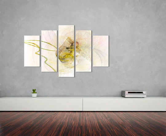 Enigma Scultpure Abstract 1336 Graphic Art Print Multi-Piece Image on Canvas