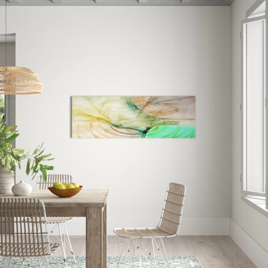 Enigma Panorama Abstract 1061 Graphic Art Print on Canvas