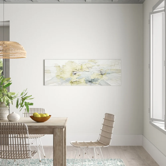 Panorama Abstract 1283 Graphic Art Print on Canvas