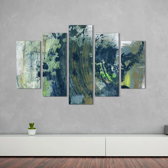 Enigma Abstract 867 Graphic Art Print Multi-Piece Image on Canvas