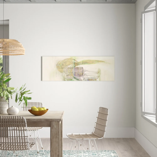 Enigma Panorama Abstract 337 Graphic Art Print on Canvas