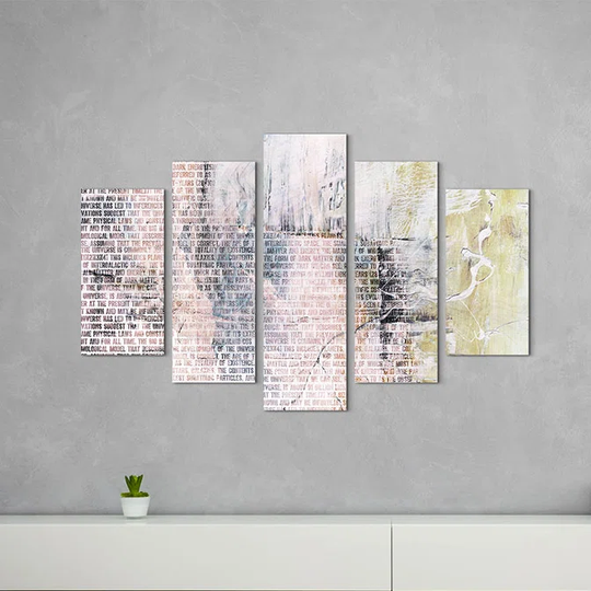 Enigma Abstract 1445 Graphic Art Print Multi-Piece Image on Canvas