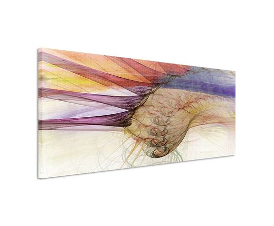 Enigma Panorama Abstract 1178 Graphic Art Print on Canvas