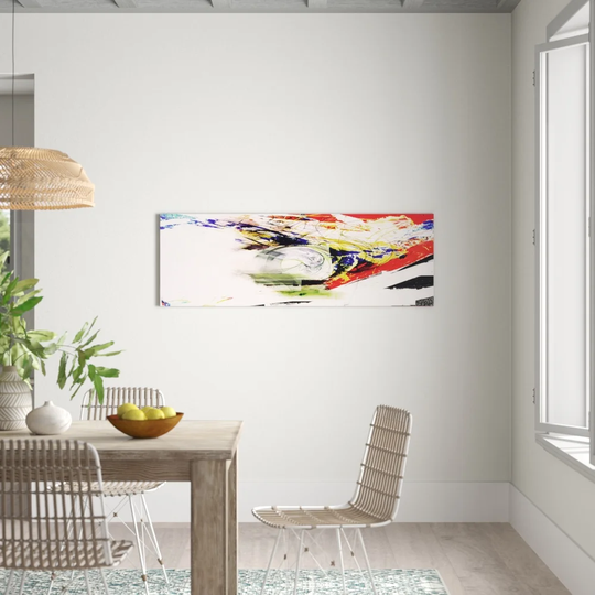 Enigma Panorama Abstract 370 Graphic Art Print on Canvas