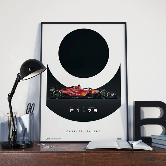 Scuderia Ferrari F1-75 F1 Poster | 2022 Formula 1 Grand Prix