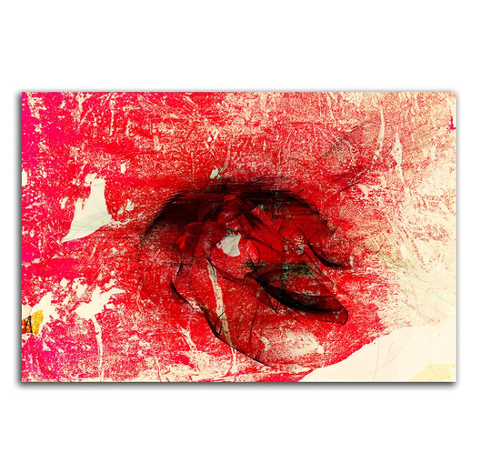 Enigma Abstract 215 Graphic Art Print on Canvas