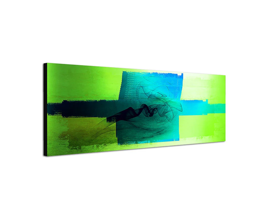 Enigma Panorama Abstract 088 Graphic Art Print on Canvas