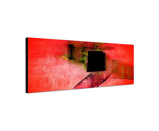 Enigma Panorama Abstract 242 Graphic Art Print on Canvas