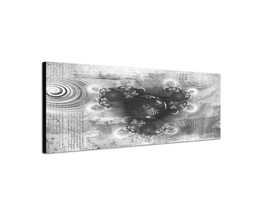 Enigma Panorama Abstract 486 Graphic Art Print on Canvas