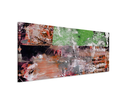 Enigma Panorama Abstract 918 Graphic Art Print on Canvas