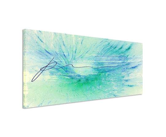 Panorama Abstract 1170 Graphic Art Print on Canvas