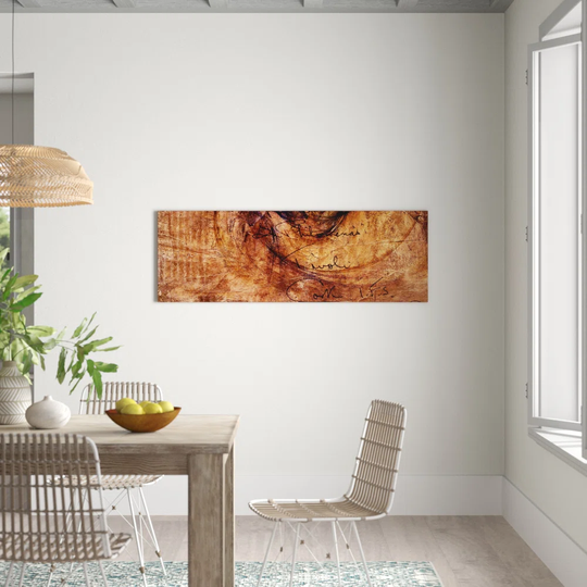 Enigma Panorama Abstract 1059 Graphic Art Print on Canvas