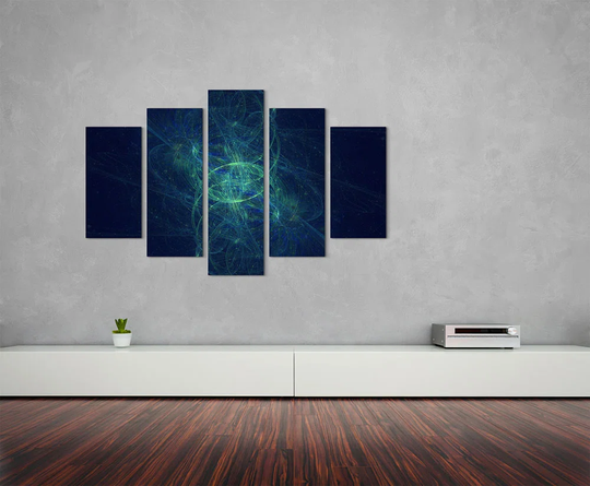 Abstract Sculpture 1151 Multi-Piece Image Graphic Art Print on Canvas