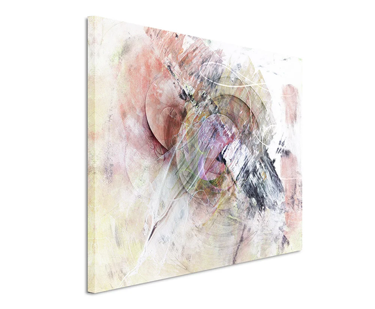 Abstract 1312 Graphic Art Print On Canvas