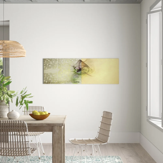Enigma Panorama Abstract 331 Graphic Art Print on Canvas