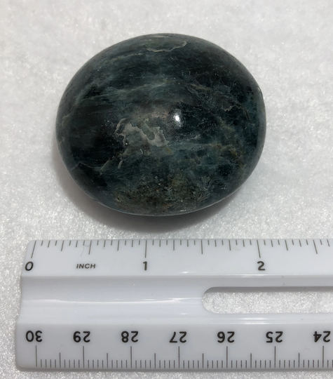 Blue Apatite | Palm Stone