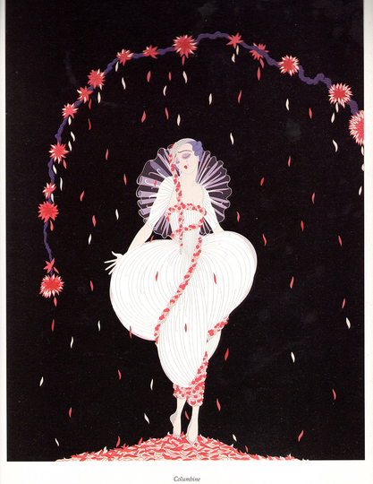 New Erte Graphics Columbine