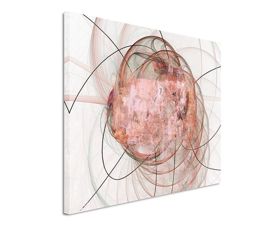 Abstract 1244 - Graphic Art Print Set on Canvas