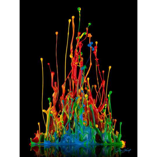 Collaboration by Don Farrall - Wrapped Canvas Graphic Art Print