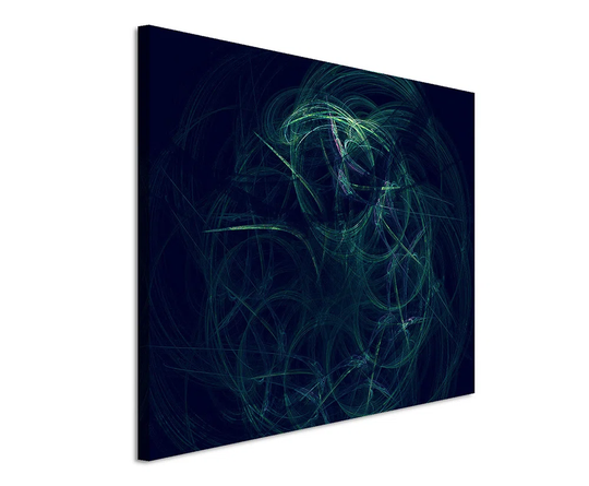 Enigma Abstract 1234 Graphic Art Print on Canvas