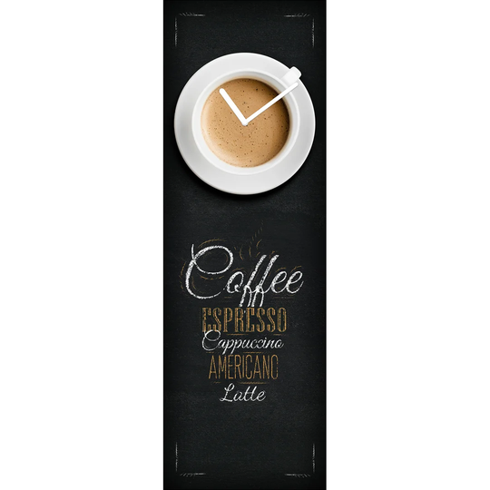 Coffee Americano - Graphic Art Print on Glass