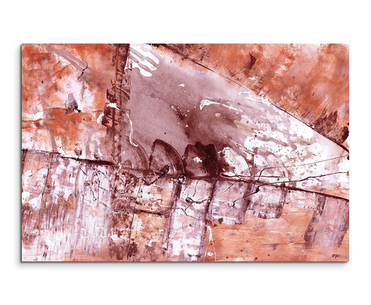 Enigma 625 Abstract Graphic Art Print on Canvas
