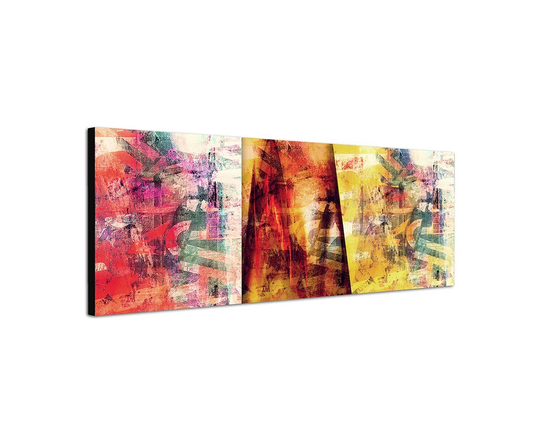 Enigma Panorama Abstract 268 Graphic Art Print on Canvas