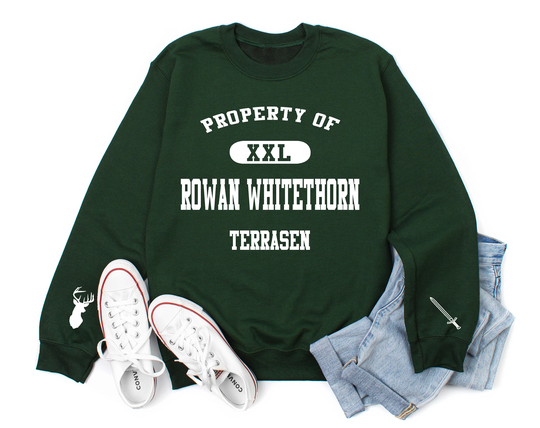 Rowan Whitethorn, Throne Of Glass Shirt, Tog Sweatshirt, Book Queen Sweater, Booktok Bookstagram Sjm