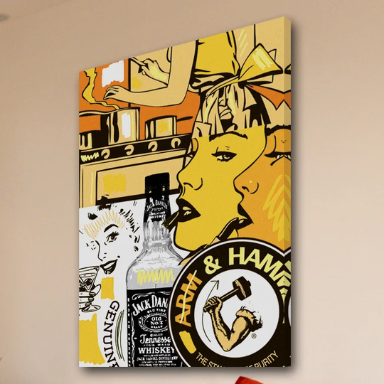 Genuine - Wrapped Canvas Graphic Art Print