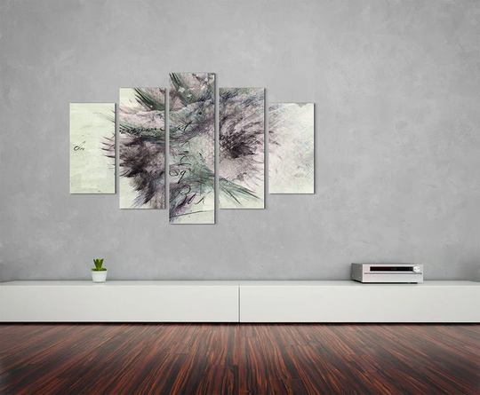 Enigma Scultpure Abstract 1116 Graphic Art Print Multi-Piece Image on Canvas