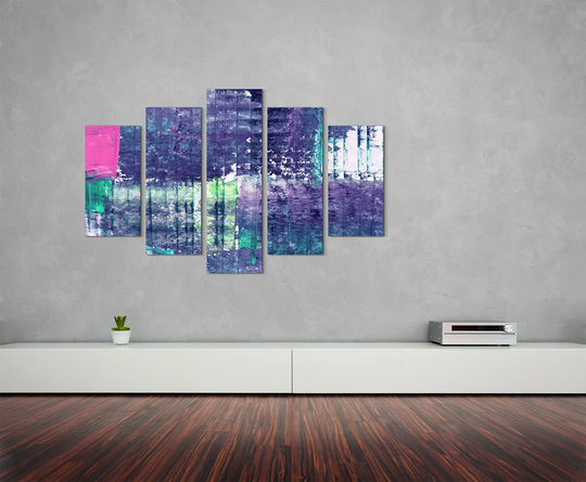 Enigma Abstract 972 Graphic Art Print Multi-Piece Image on Canvas