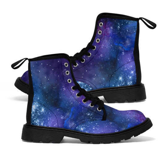 Canvas Shoes, Colorful Printed Galaxy Shoes For Women, Men, Geek Gift, Gifts, Unique