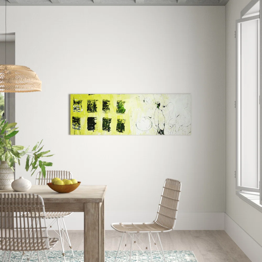 Enigma Panorama Abstract 1461 Graphic Art Print on Canvas