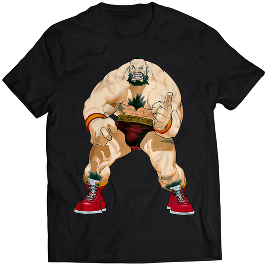 Zangief Alpha 2 Premium Unisex T-Shirt | Vectorized Design