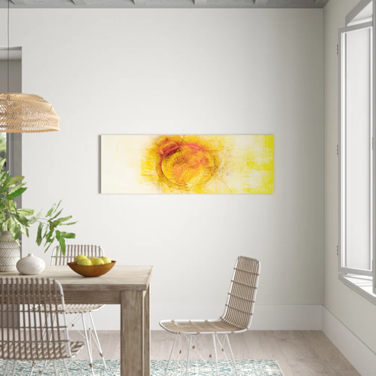 Enigma Panorama Abstract 194 Graphic Art Print on Canvas