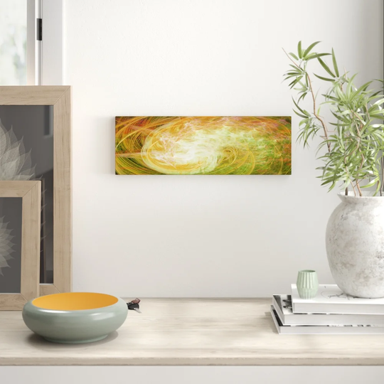Enigma Panorama Abstract 1134 Graphic Art Print on Canvas