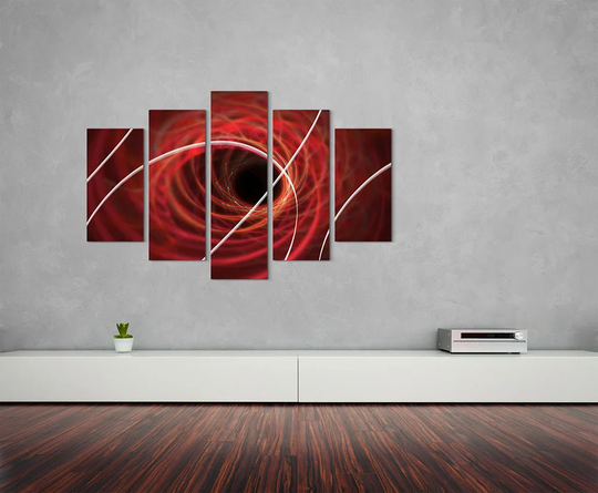 Enigma Sculpture Abstract 1302 Graphic Art Print Multi-Piece Image on Canvas