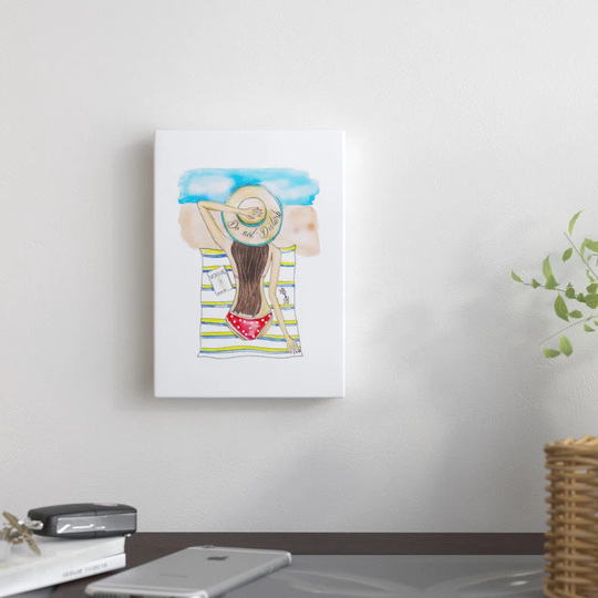 Do Not Disturb by Alison B - Wrapped Canvas Graphic Art Print