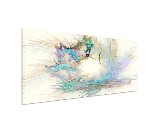 Panorama Abstract 1103 Graphic Art Print on Canvas