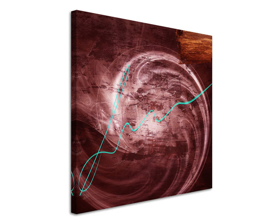Enigma Abstract 1265 Graphic Art Print on Canvas